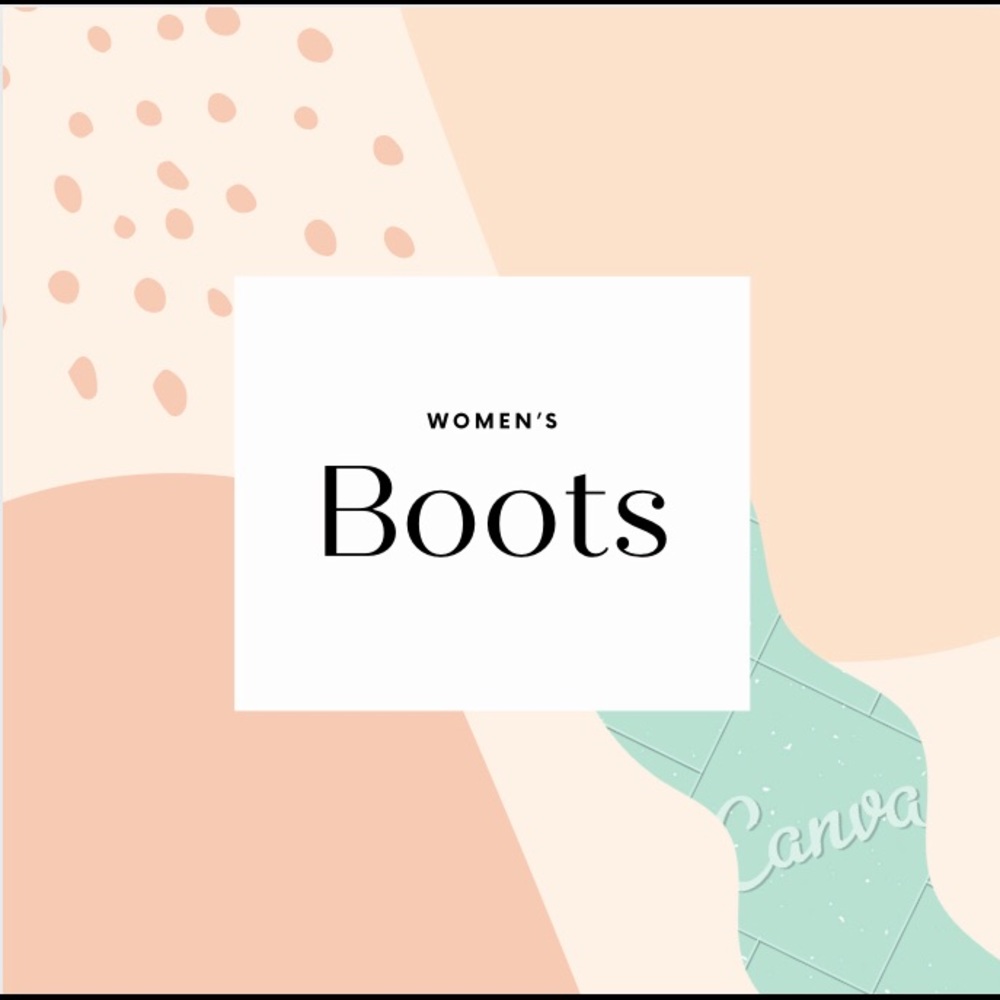 Women’s Boots!!!✨